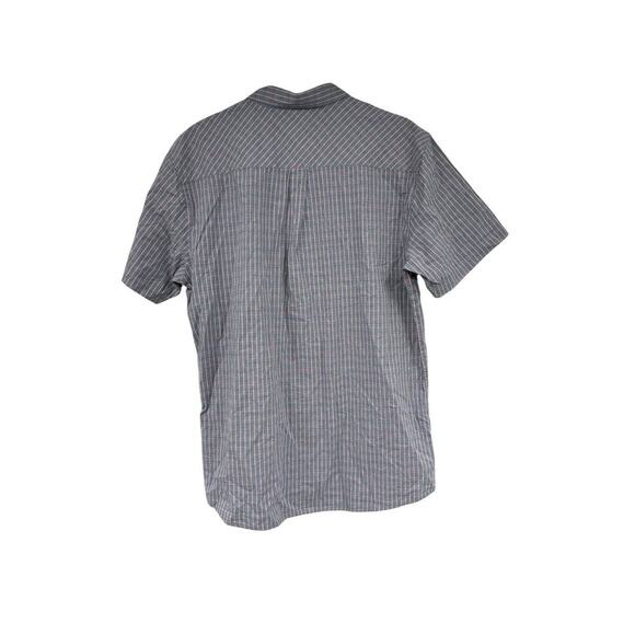 Oniell Men’s Gray Plaid Casual Short Sleeve Button Up Shirt Men’s Size XL New - Picture 5 of 8